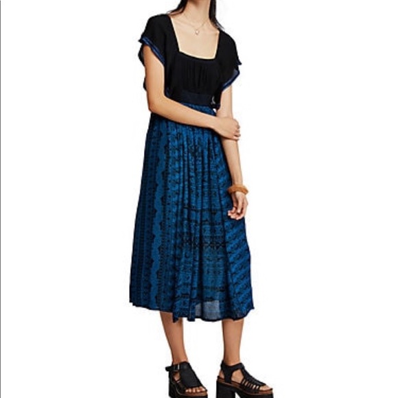 Free People Dresses & Skirts - NWT Free People Maxi Boho square neck dress